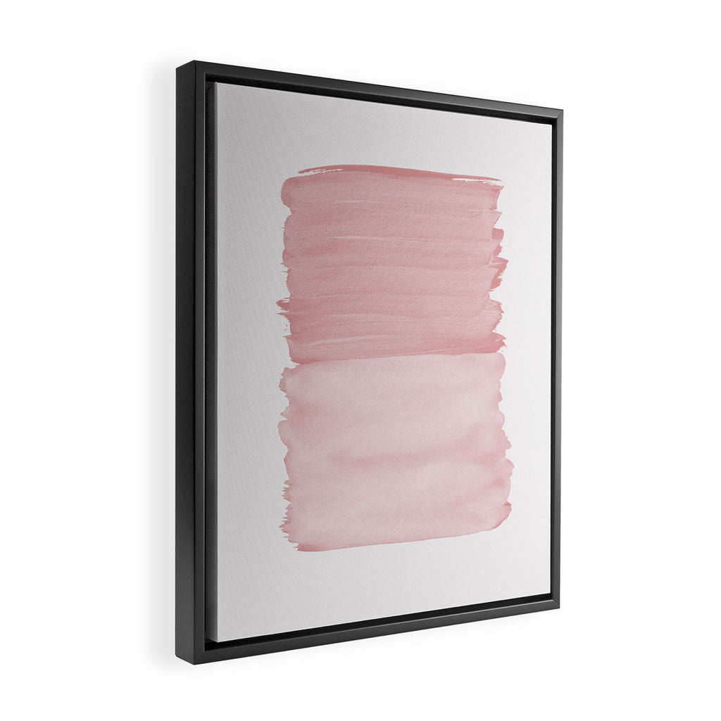 Blush Abstract Minimalism #1 #minimal #ink #decor #art #society6 Framed Canvas Print Gallery Image 2