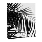 Palm Leaves Black & White Vibes #3 #tropical #decor #art #society6 Canvas Print Gallery Image 6