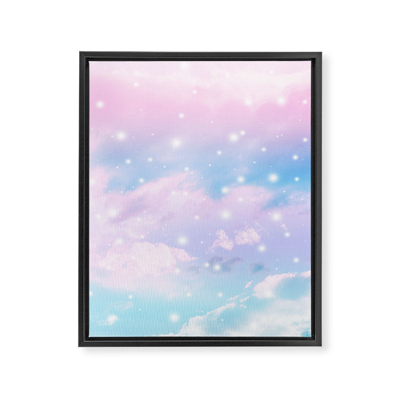 Pastel Cosmos Dream #4 #decor #art #society6 Framed Canvas Print Gallery Image 8