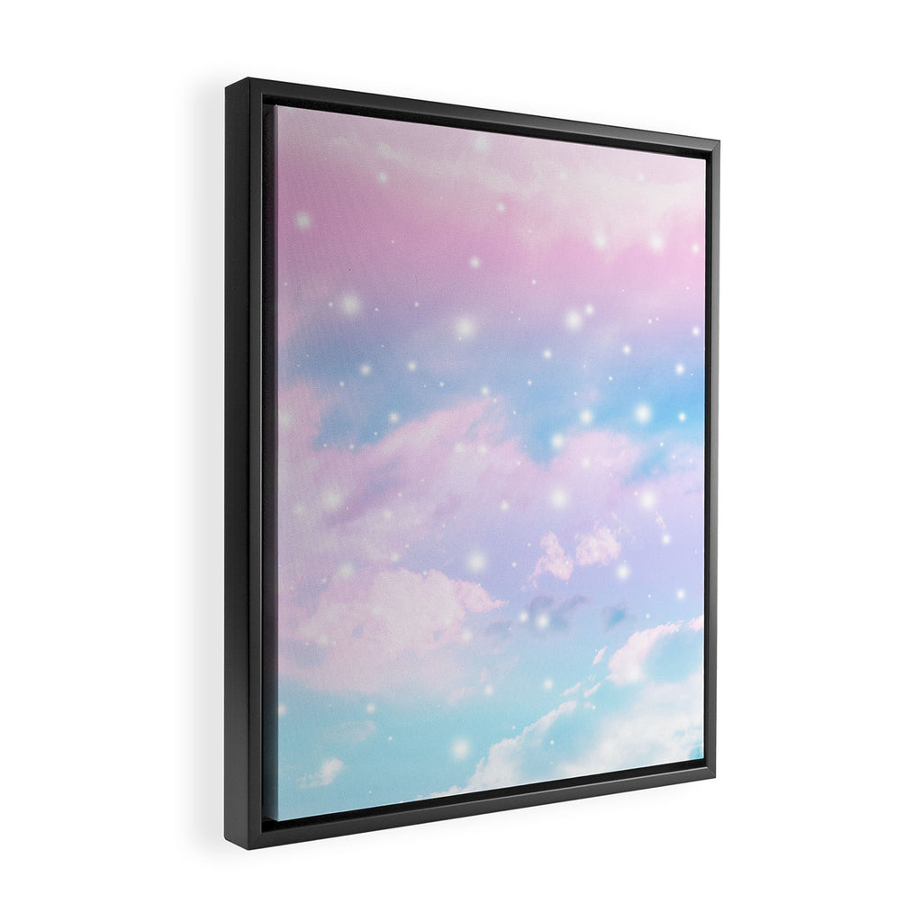 Pastel Cosmos Dream #4 #decor #art #society6 Framed Canvas Print Gallery Image 2