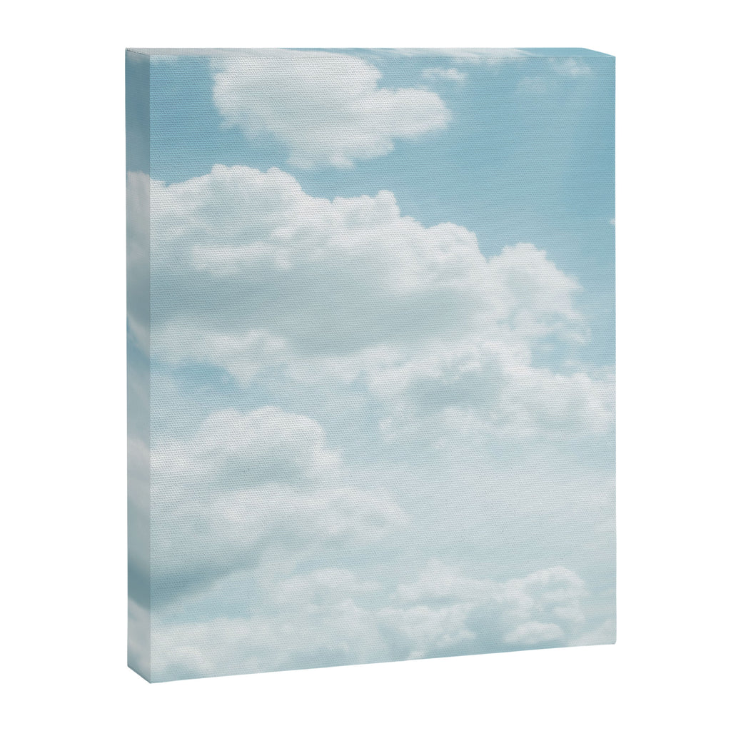 Soft Blue Clouds #2 #clouds #wall #art #society6 Canvas Print Gallery Image 6