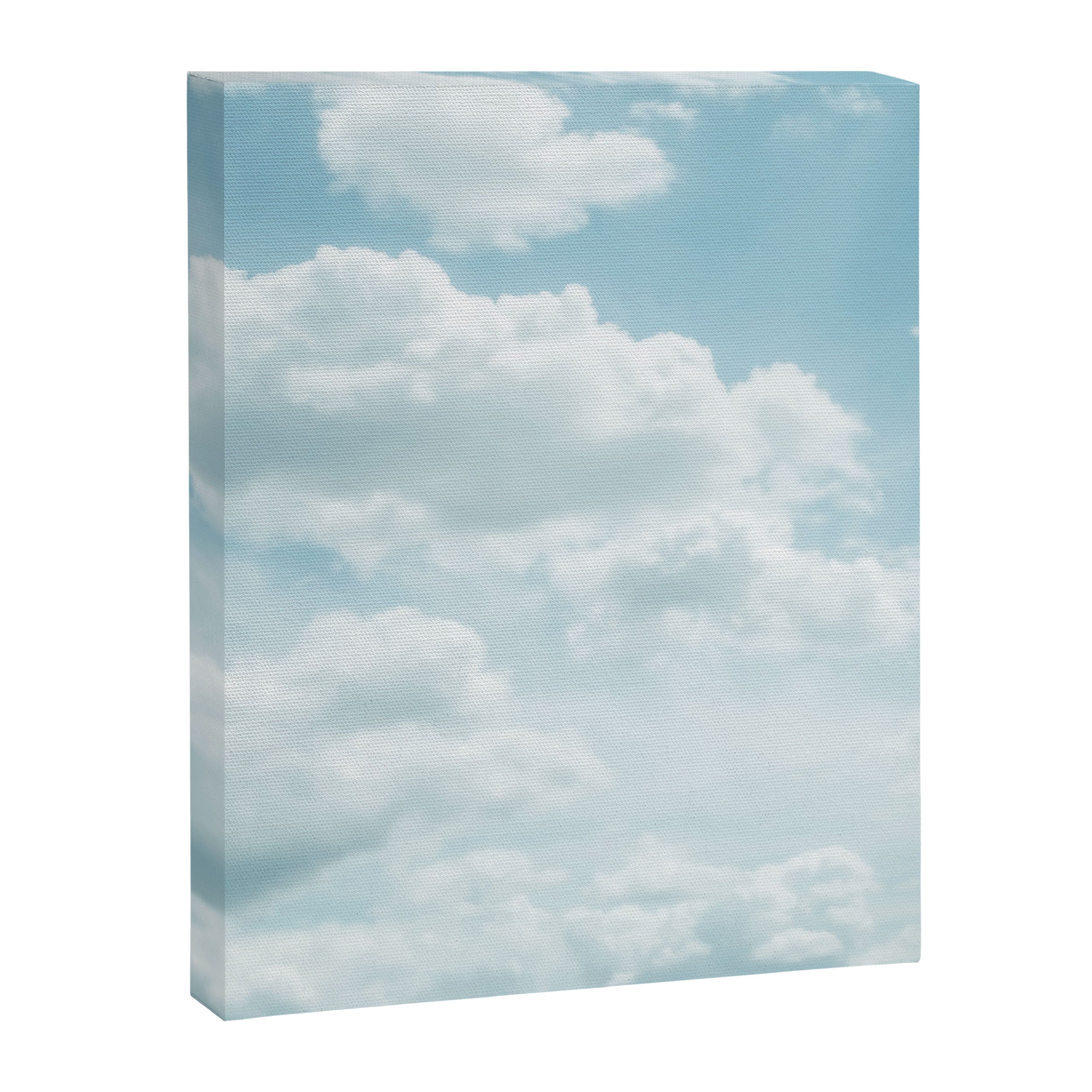 Soft Blue Clouds #2 #clouds #wall #art #society6 Canvas Print Gallery Image 3