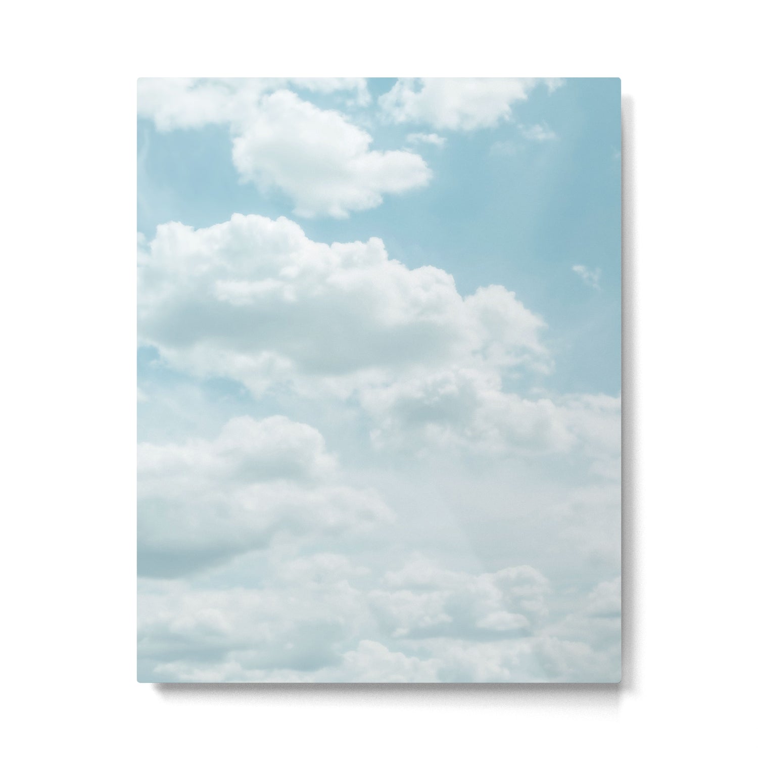 Soft Blue Clouds #2 #clouds #wall #art #society6 Metal Print Gallery Image 4