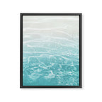 Soft Blue Gray Ocean Dream #1 #water #decor #art #society6 Framed Canvas Print Gallery Image 6