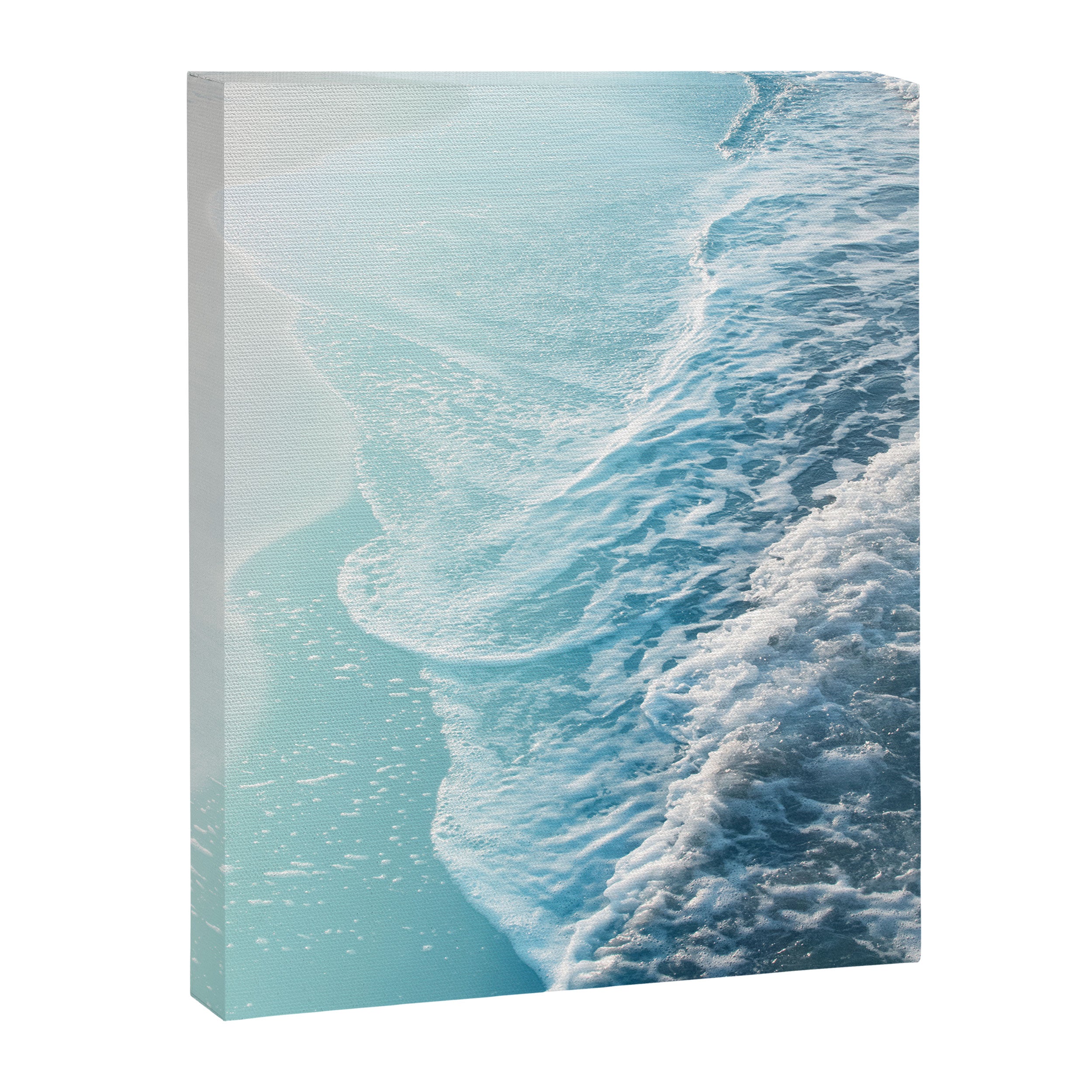 Soft Turquoise Ocean Dream Waves #1 #water #decor #art #society6 Canvas Print Gallery Image 8
