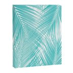 Soft Turquoise Palm Leaves Dream - Cali Summer Vibes #3 #tropical #decor #art Canvas Print Gallery Image 8