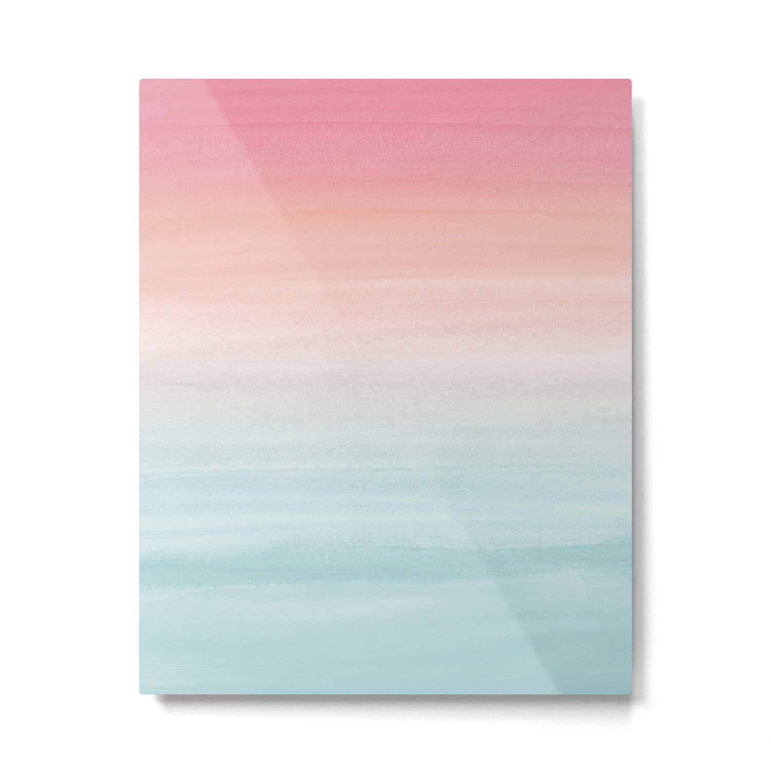 Touching Watercolor Abstract Beach Dream #1 #painting #decor #art #society6 Metal Print Gallery Image 6