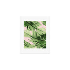 Tropical Blush Banana Leaves Dream #6 #decor #art #society6 Art Print Gallery Image 1