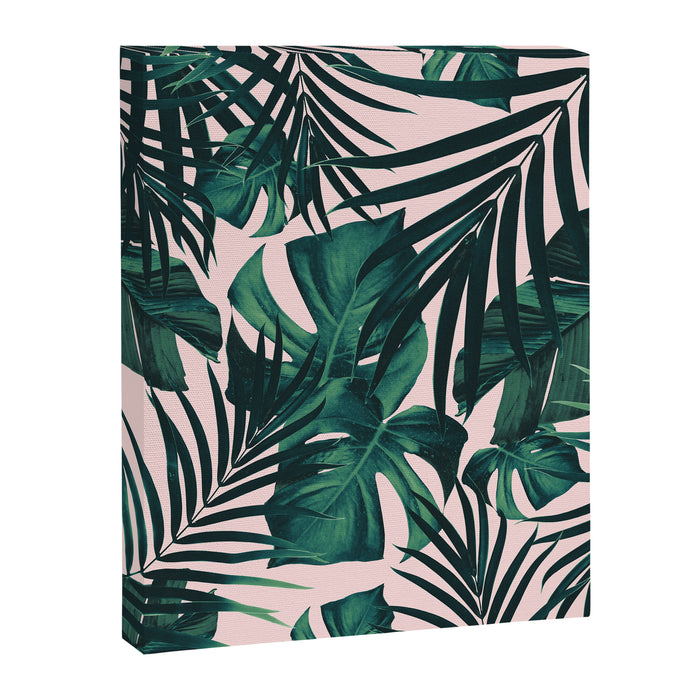 Tropical Jungle Leaves Pattern #5 #tropical #decor #art #society6 Canvas Print Gallery Image 1