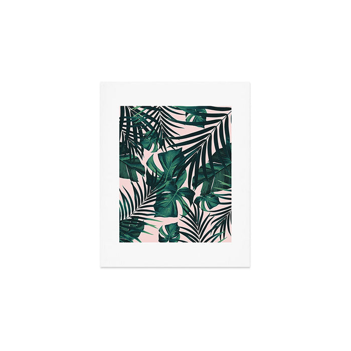 Tropical Jungle Leaves Pattern #5 #tropical #decor #art #society6 Art Print Gallery Image 1