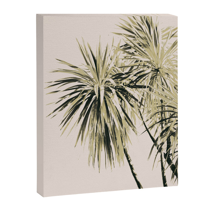 Tropical Palm Trees #1 #tropical #decor #art #society6 Canvas Print Gallery Image 1