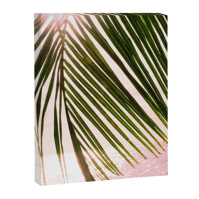 Tropical Sunset Ocean Palm Dream #2 #tropical #beach #wall #decor #art #society6 Canvas Print Gallery Image 1