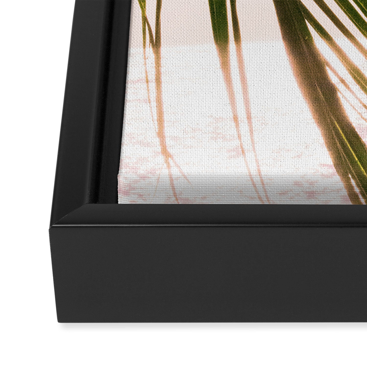 Tropical Sunset Ocean Palm Dream #2 #tropical #beach #wall #decor #art #society6 Framed Canvas Print Gallery Image 3