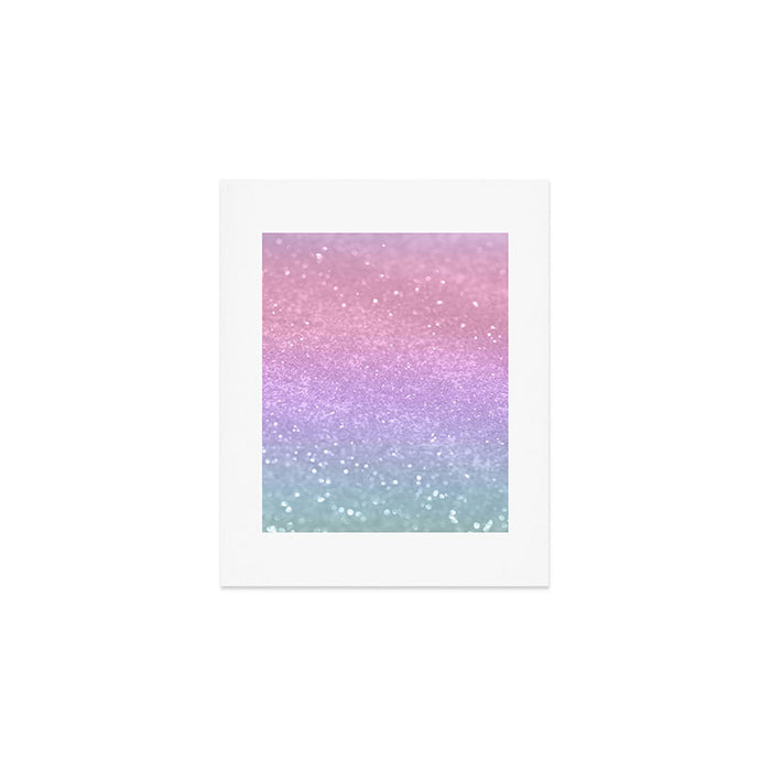Unicorn Princess Glitter #1 (Faux Glitter) #pastel #decor #art #society6 Art Print Gallery Image 1