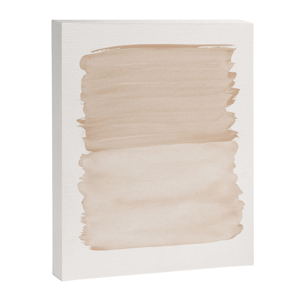 Warm Beige Abstract Minimalism #1 #minimal #ink #decor #art #society6 Canvas Print Gallery Image 6