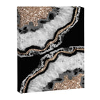 Yin Yang Agate Glitter Glam #8 #gem #decor #art #society6 Canvas Print Gallery Image 6