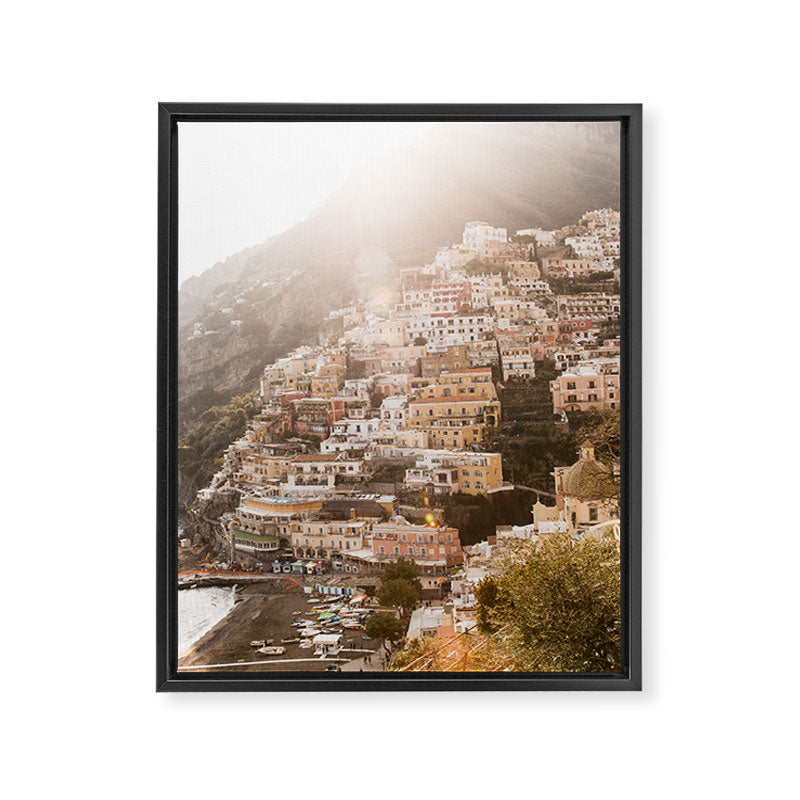 Bella Positano #9 #travel #wall #art #society6 Framed Canvas Print Gallery Image 6