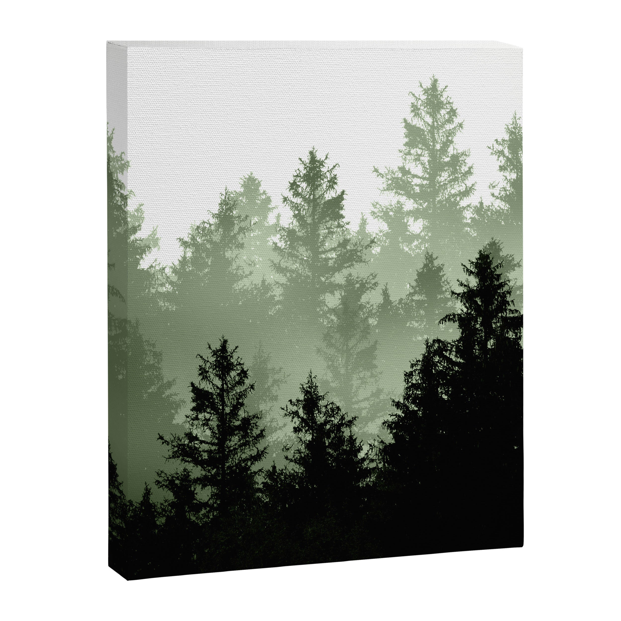 Green Forest Dream #1 #decor #art #society6 Canvas Print Gallery Image 3