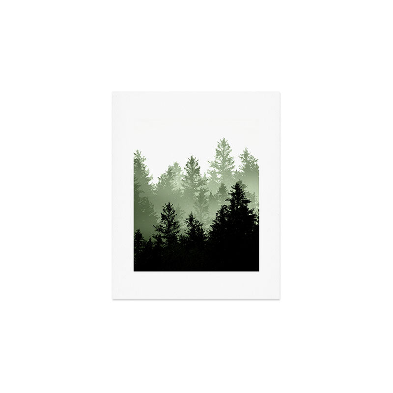 Green Forest Dream #1 #decor #art #society6 Art Print Gallery Image 1