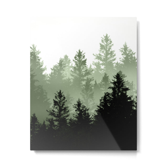 Green Forest Dream #1 #decor #art #society6 Metal Print Gallery Image 1