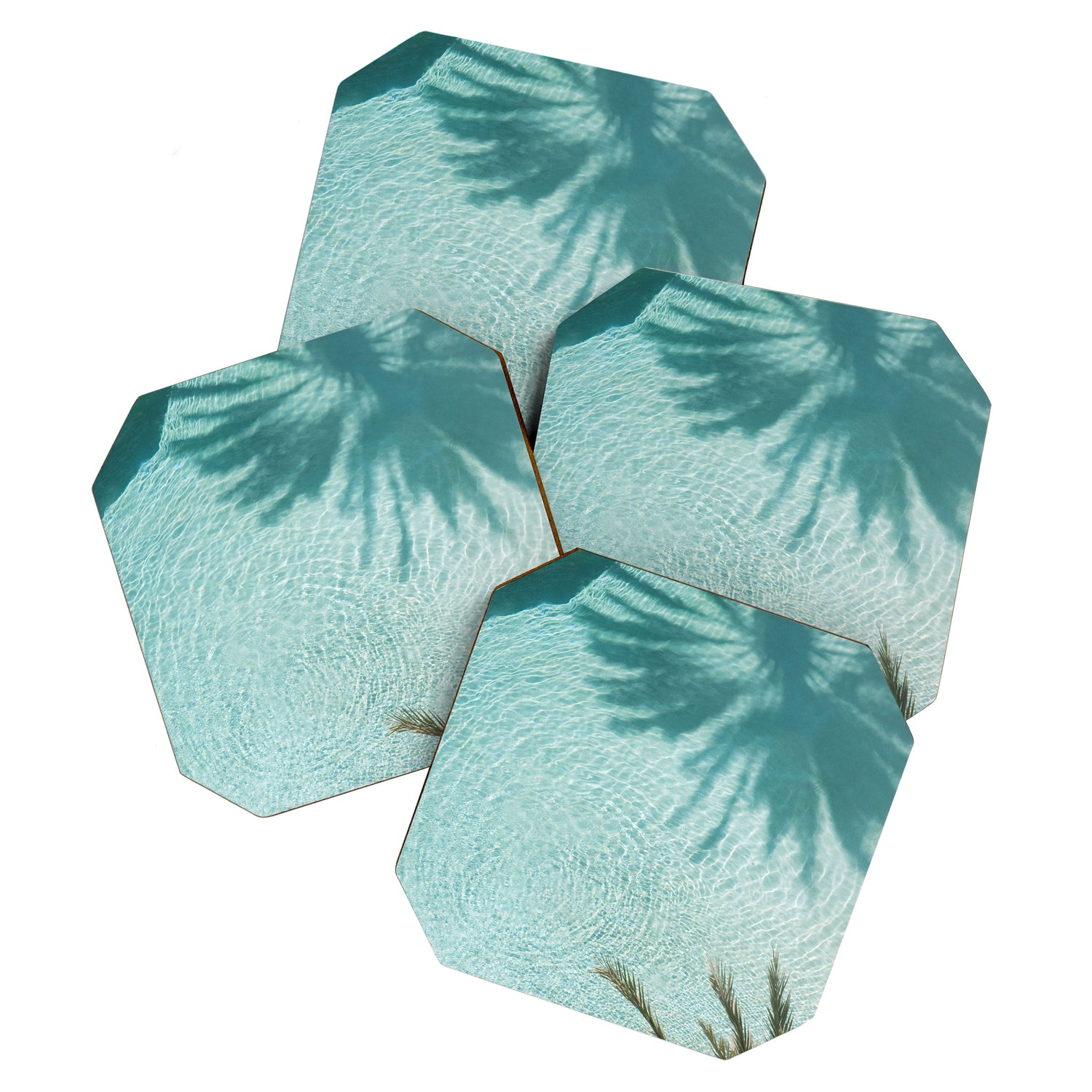 Palm Tree Pool Dream #2 #wall #art #society6 Coaster Gallery Image 1