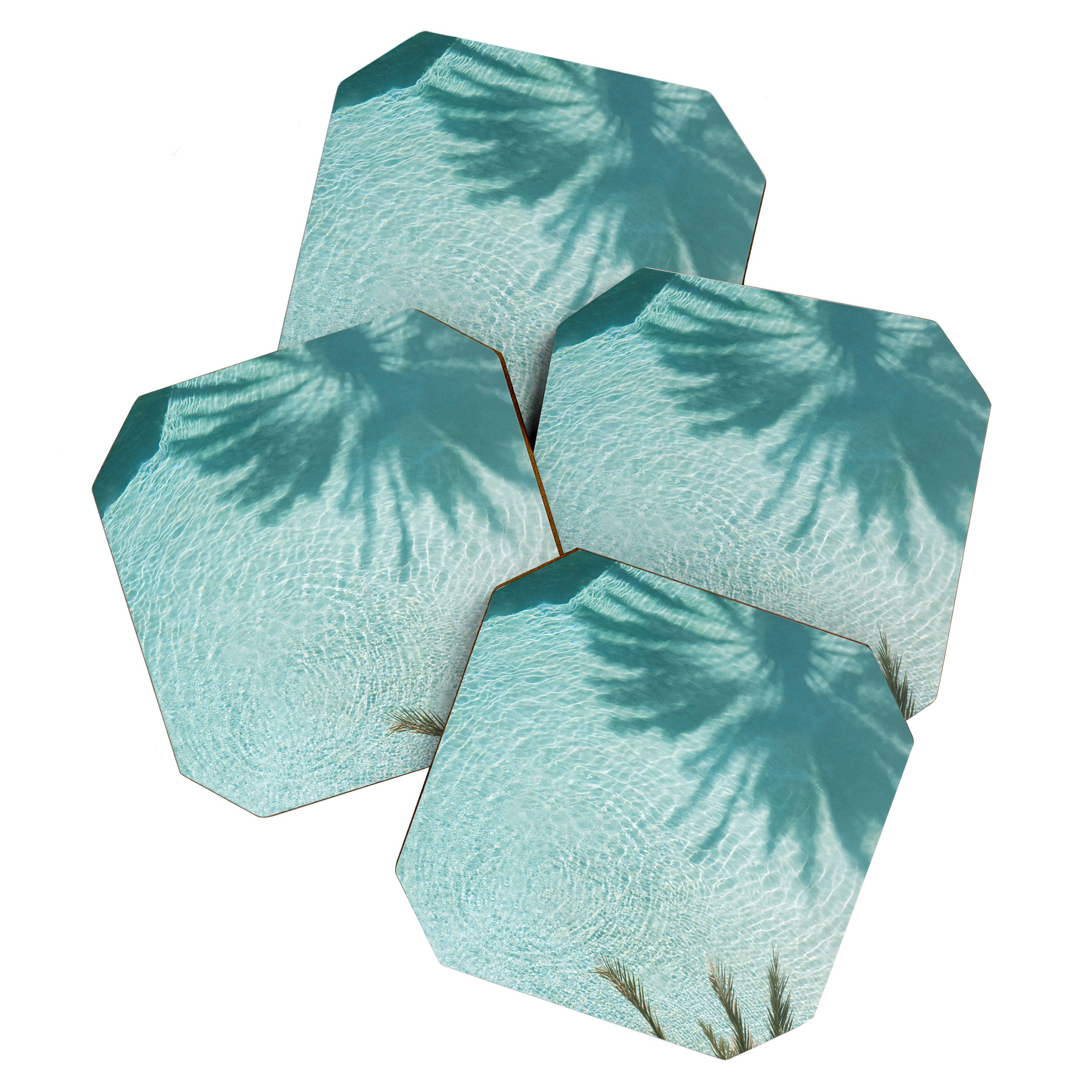 Palm Tree Pool Dream #2 #wall #art #society6 Coaster Gallery Image 1