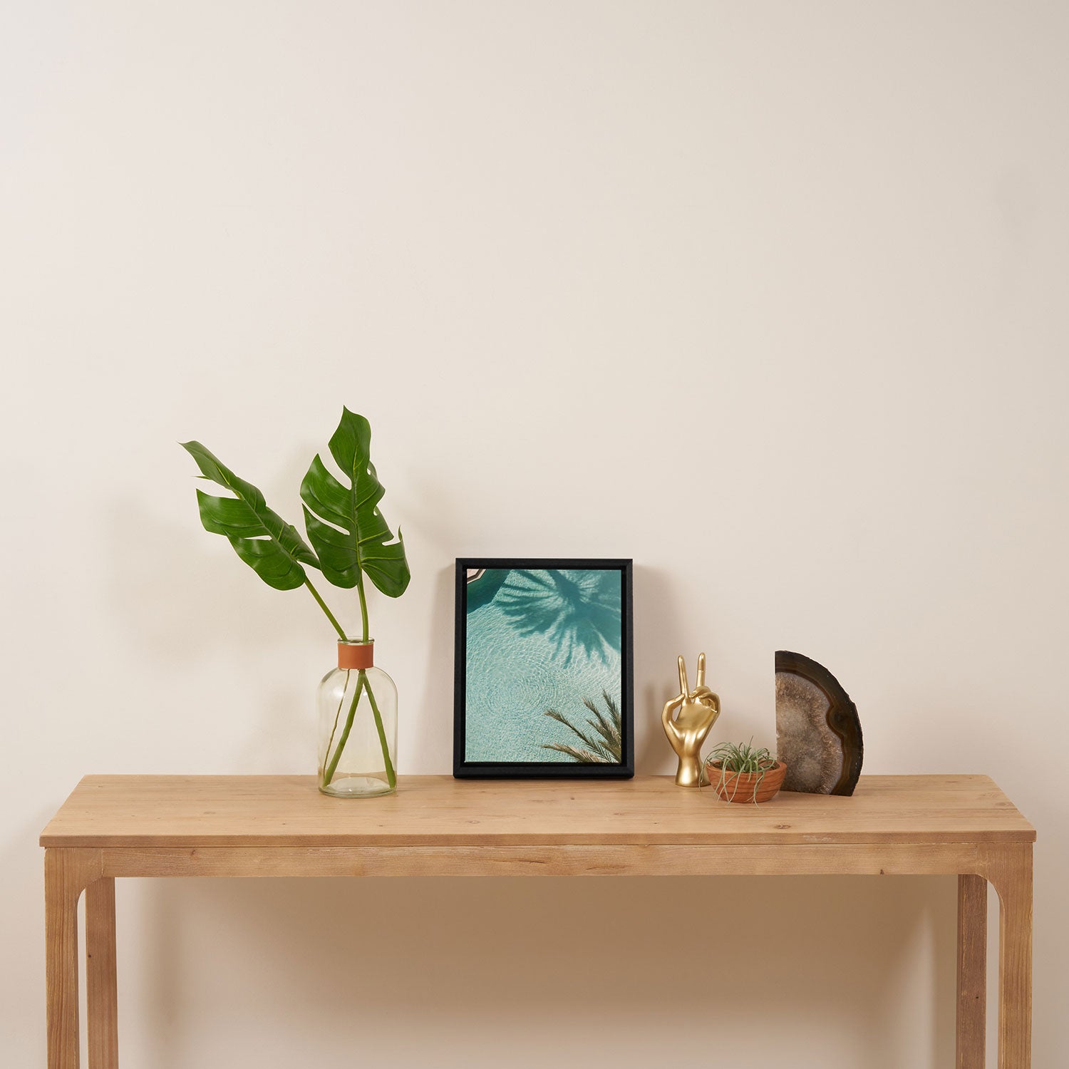 Palm Tree Pool Dream #2 #wall #art #society6 Framed Canvas Print Gallery Image 4