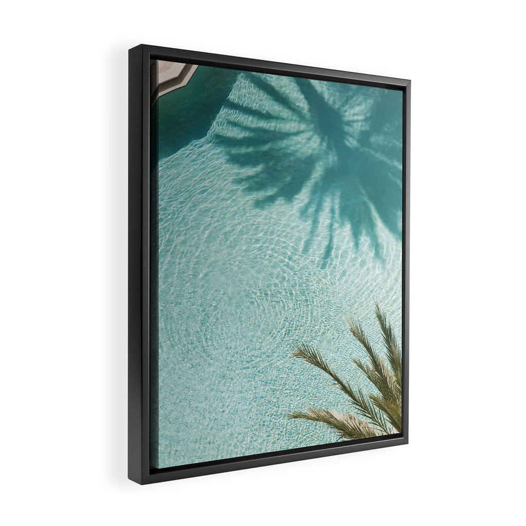Palm Tree Pool Dream #2 #wall #art #society6 Framed Canvas Print Gallery Image 2