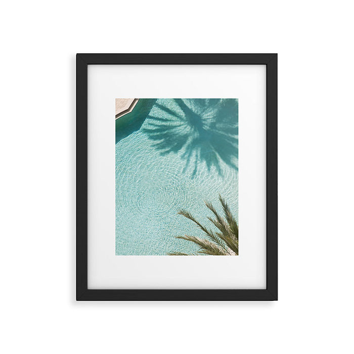 Palm Tree Pool Dream #2 #wall #art #society6 Framed Art Print Gallery Image 1
