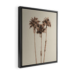 Palm Trees Earthy Vibes #1 #wall #decor #art #society6 Framed Canvas Print Gallery Image 2