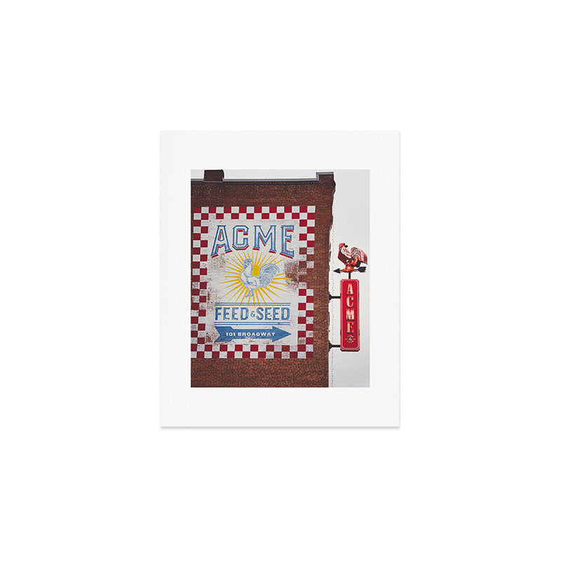 Acme Feed and Seed Nashville Tennessee Art Print Gallery Image 1