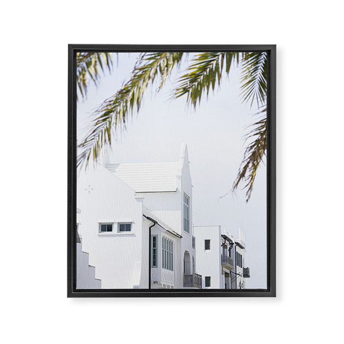 Alys Beach No. 4 x Florida Gulf Coast Photography Framed Canvas Print Gallery Image 1