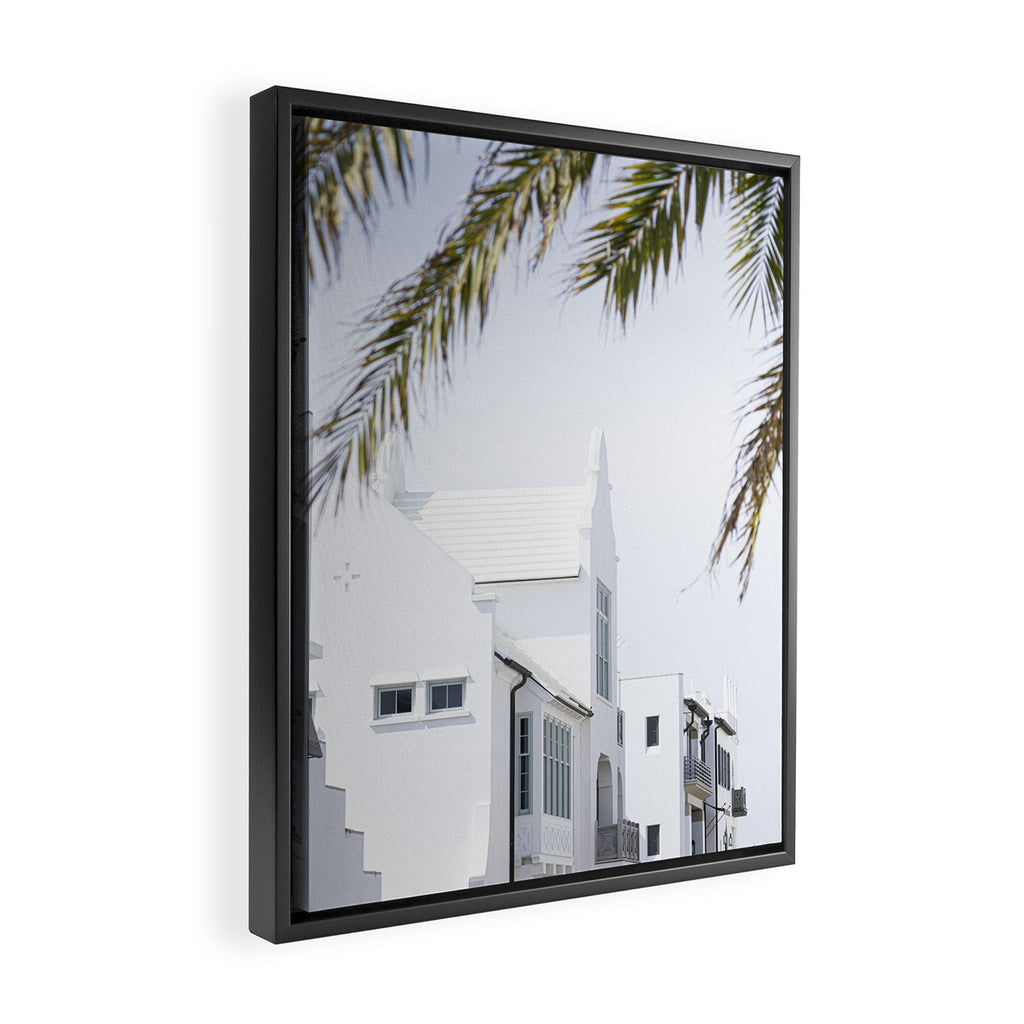 Alys Beach No. 4 x Florida Gulf Coast Photography Framed Canvas Print Gallery Image 2
