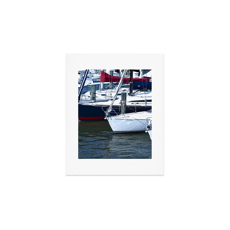 Annapolis Harbor X Nautical Art Art Print Gallery Image 1