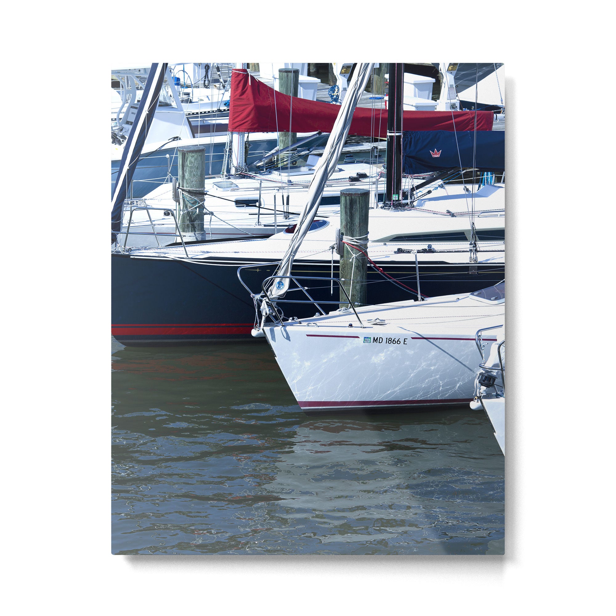 Annapolis Harbor X Nautical Art Metal Print Gallery Image 4