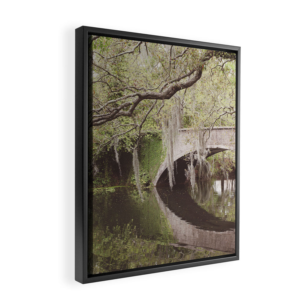 Audubon Park Reflections x New Orleans Photography Framed Canvas Print Gallery Image 2