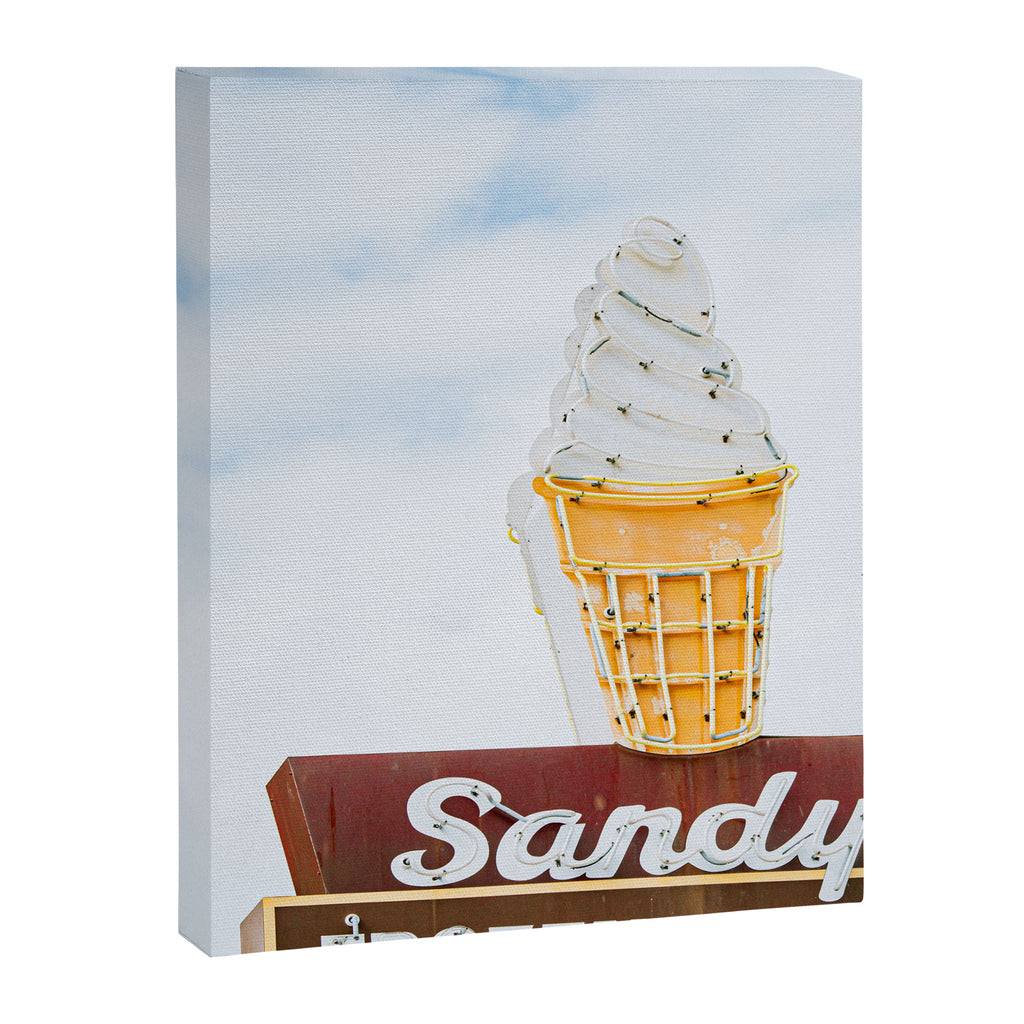 Austin Texas Photography x Sandy's Austin Texas Vintage Sign Print Canvas Print Gallery Image 6