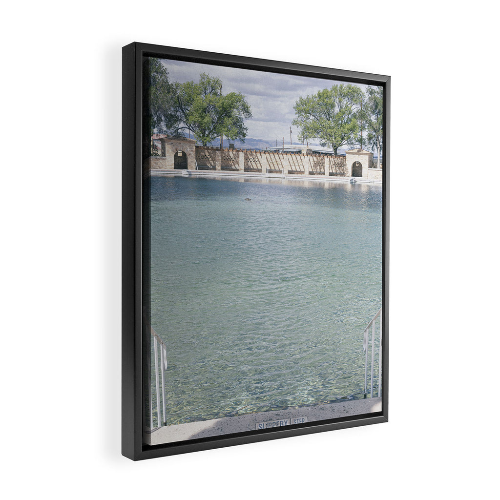 Balmorhea State Park Print x West Texas Photography Framed Canvas Print Gallery Image 2