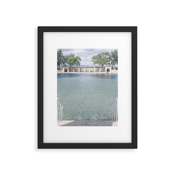 Balmorhea State Park Print x West Texas Photography Framed Art Print Gallery Image 1