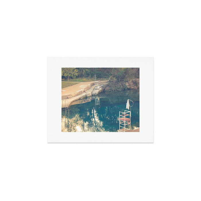 Barton Springs Austin Texas Art Print Gallery Image 1