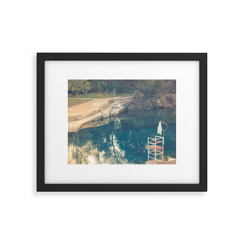 Barton Springs Austin Texas Framed Art Print Gallery Image 5