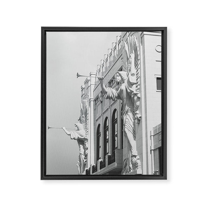 Bass Performance Hall Fort Worth Texas Framed Canvas Print Gallery Image 1