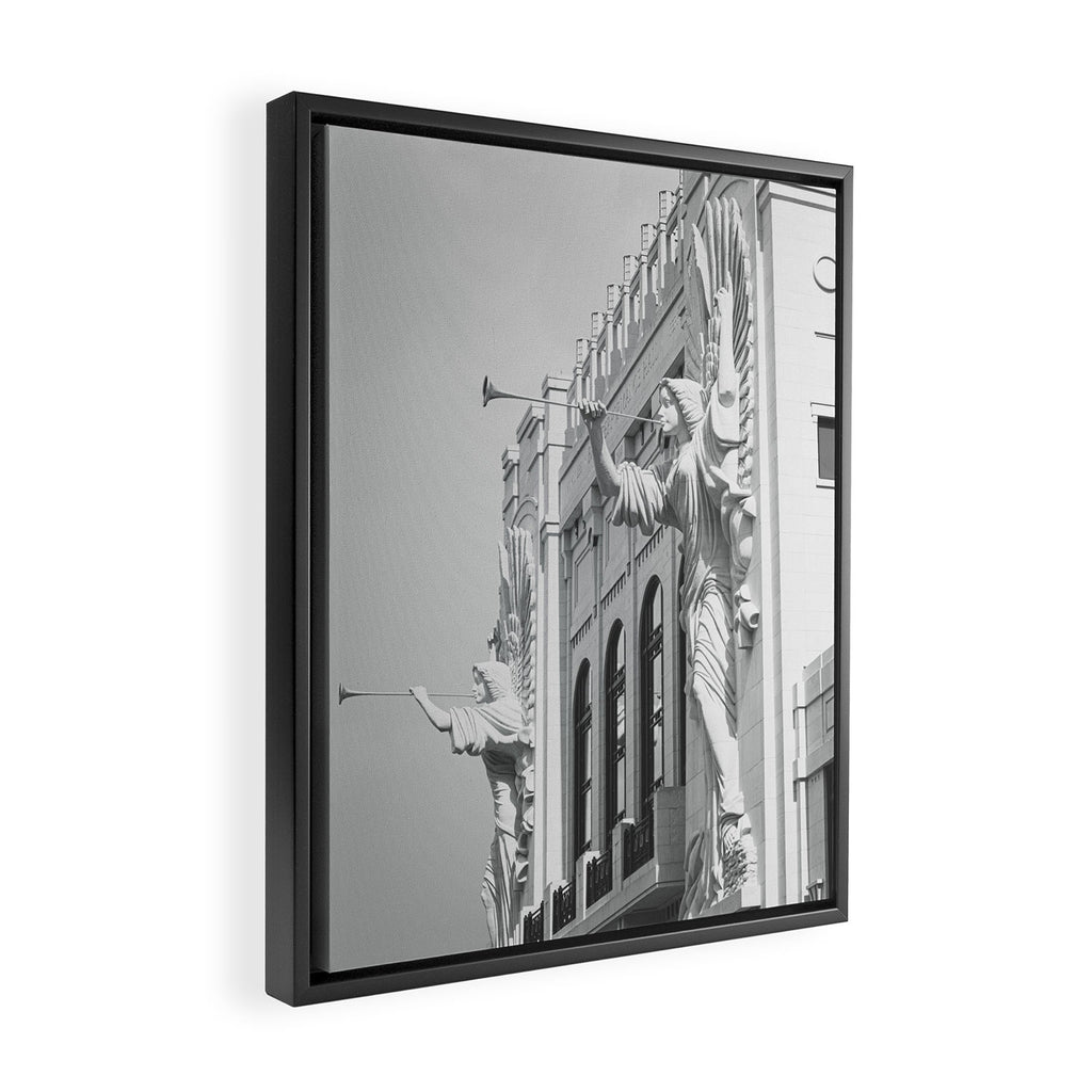 Bass Performance Hall Fort Worth Texas Framed Canvas Print Gallery Image 2
