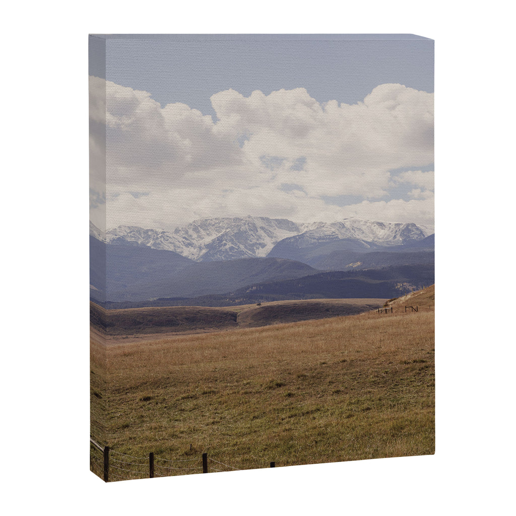 Beartooth Range Foothills x Montana Mountain Landscape Photography Canvas Print Gallery Image 6