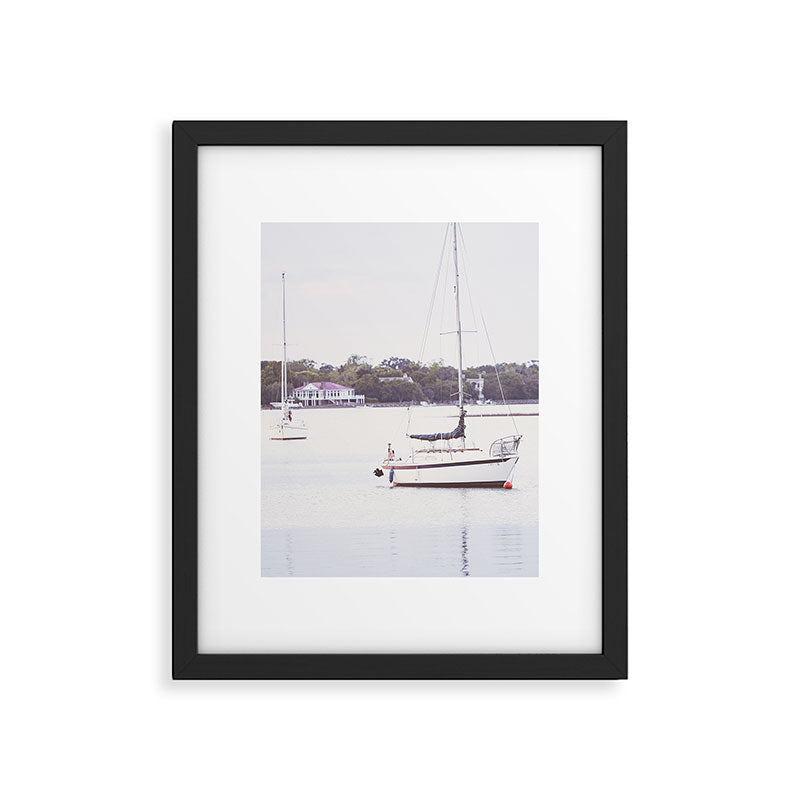 Beaufort Sailboat x Beaufort South Carolina Photography Framed Art Print Gallery Image 5