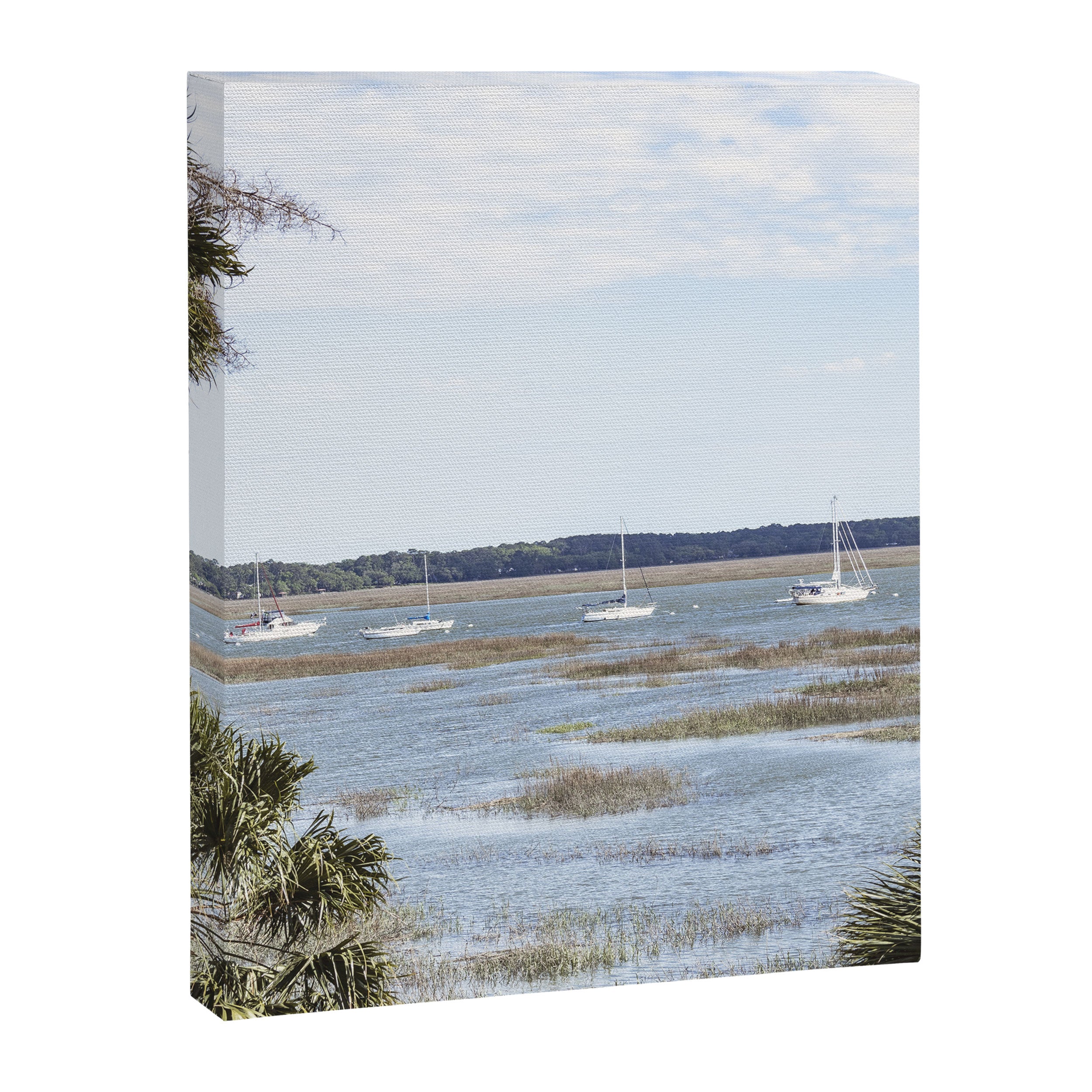 Beaufort South Carolina Sailboats Photography Canvas Print Gallery Image 6