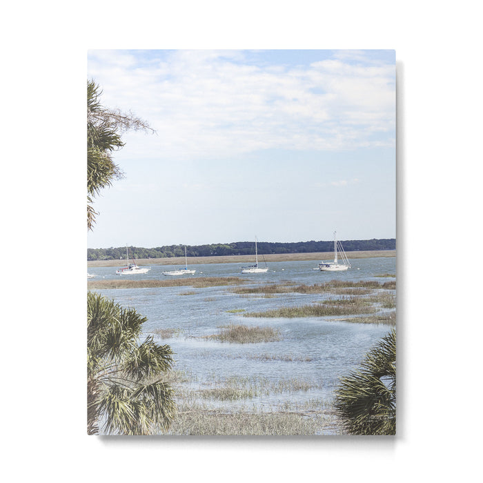 Beaufort South Carolina Sailboats Photography Metal Print Gallery Image 1