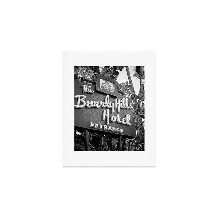 Beverly Hills Hotel Los Angeles Photography Art Print Gallery Image 1