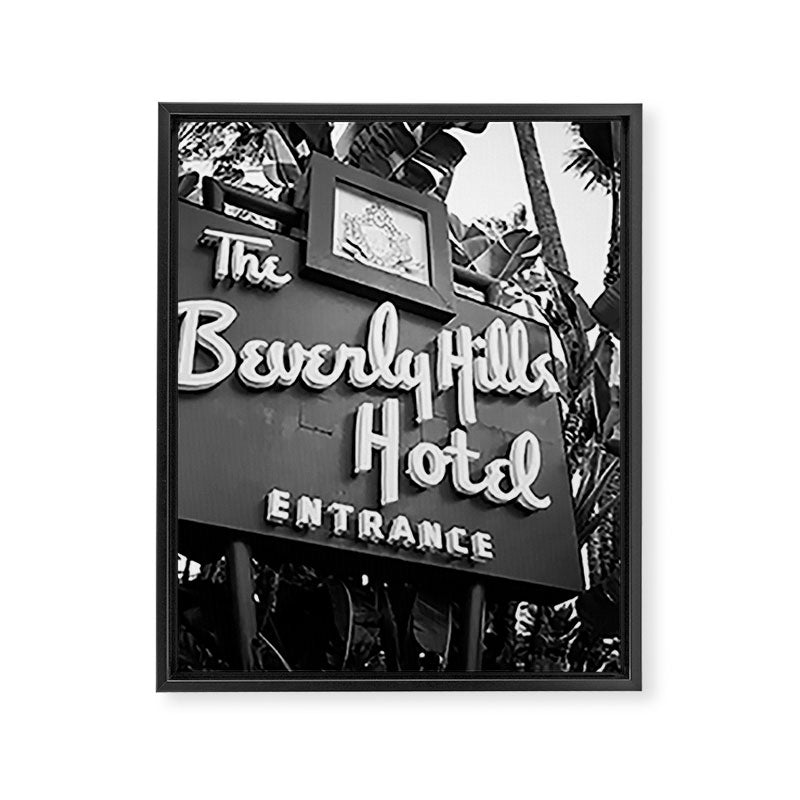 Beverly Hills Hotel Los Angeles Photography Framed Canvas Print Gallery Image 6