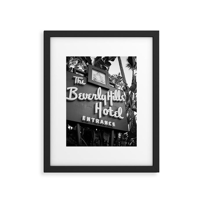 Beverly Hills Hotel Los Angeles Photography Framed Art Print Gallery Image 1